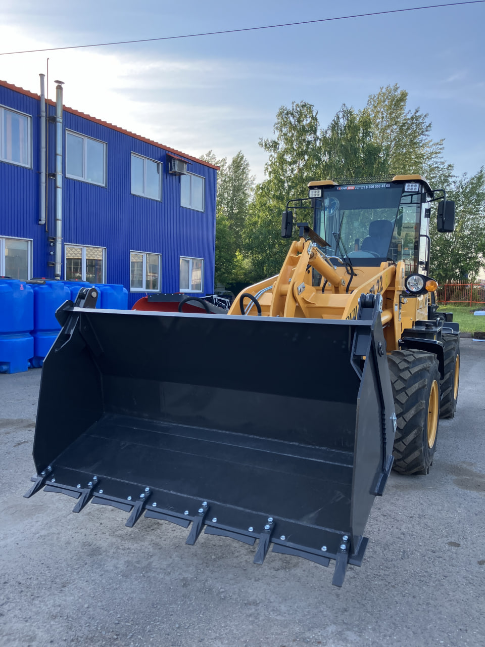 Отгрузка BUILDER ZL22 из Кирова