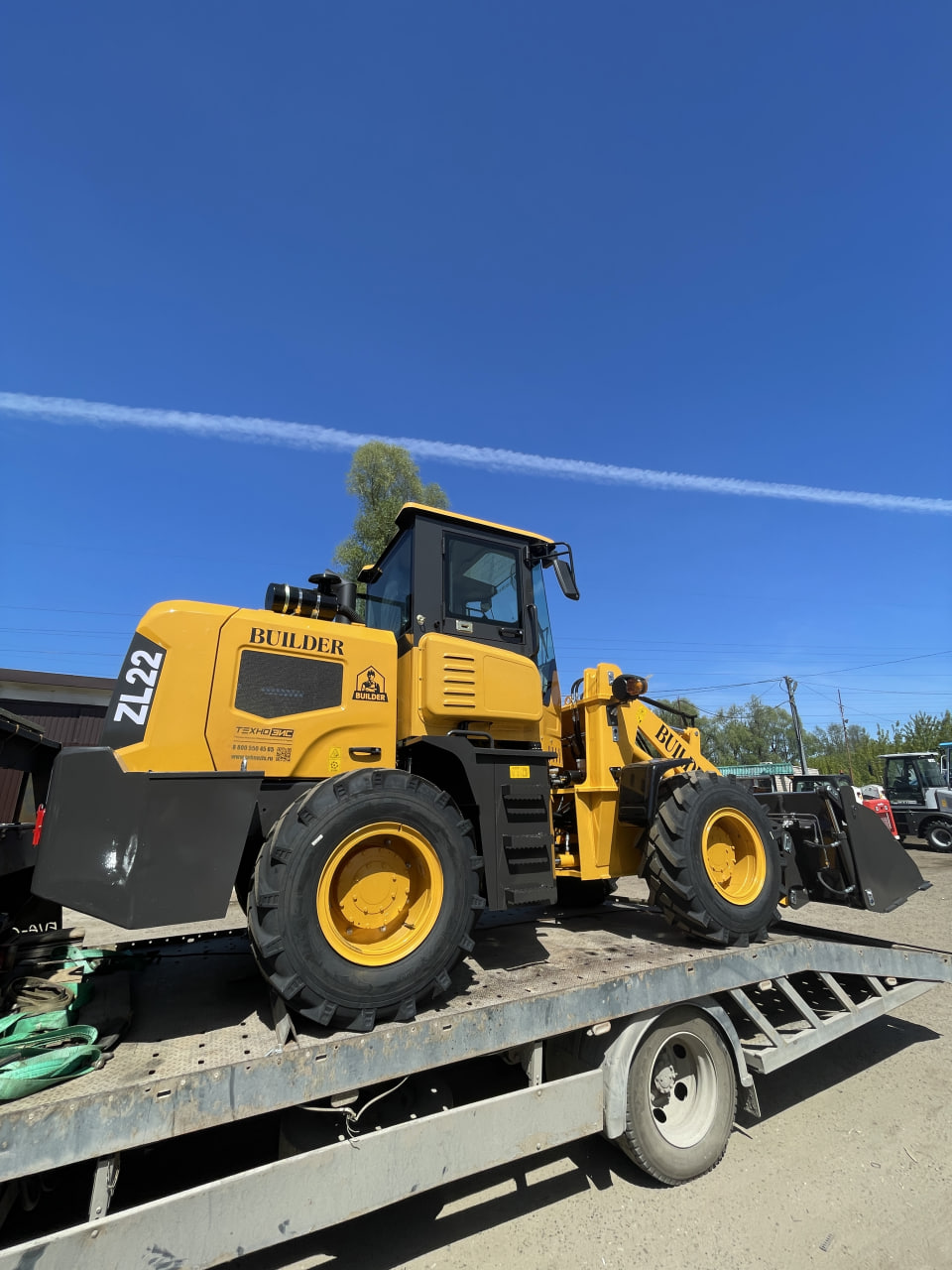Отгрузка погрузчика BUILDER ZL22