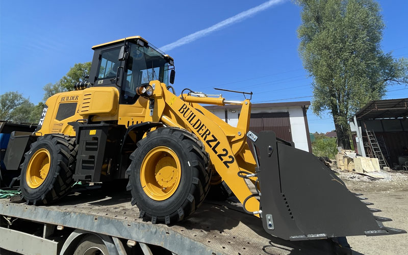 Отгрузка погрузчика BUILDER ZL22 Отгрузка погрузчика BUILDER ZL22