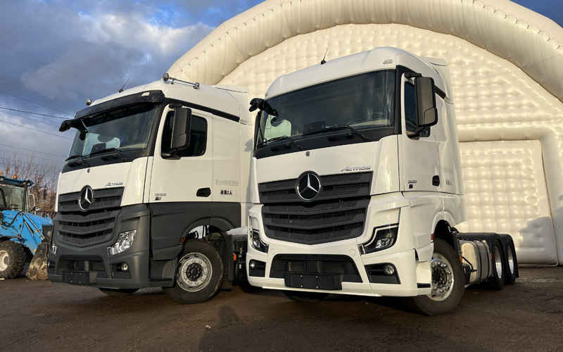 Новинка! Поступление тягачей Mersedes-Benz Actros!