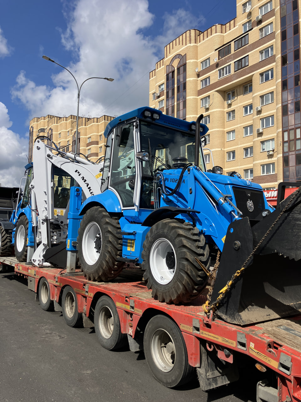 Отгрузили 2 Pi Makina в Москве!