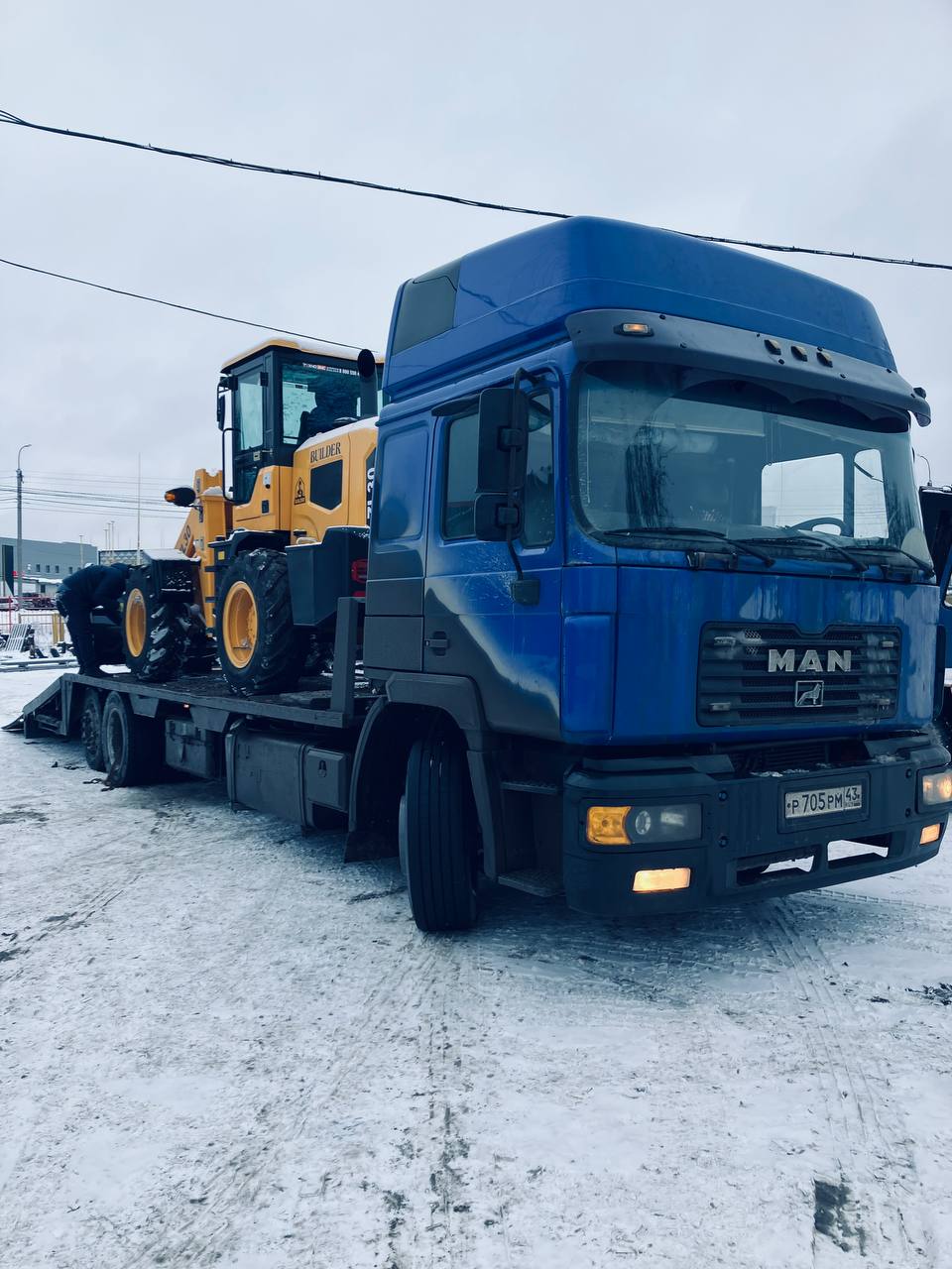 Отгрузили погрузчик BUILDER ZL30 в Киров!